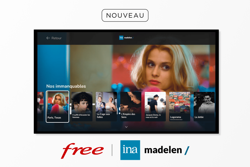 L’INA s’invite chez Free : Madelen, le patrimoine télé en streaming pour tous