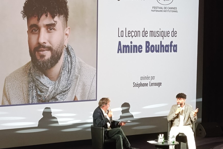 Chaque année, la Sacem organise la Leçon de musique, en 2026 c'était Amine BOUHAFA