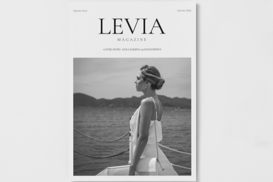 LEVIA Magazine à Cannes 2026 : Anna Sashina, Silksilky et un projet choral sur l’image et l’intime